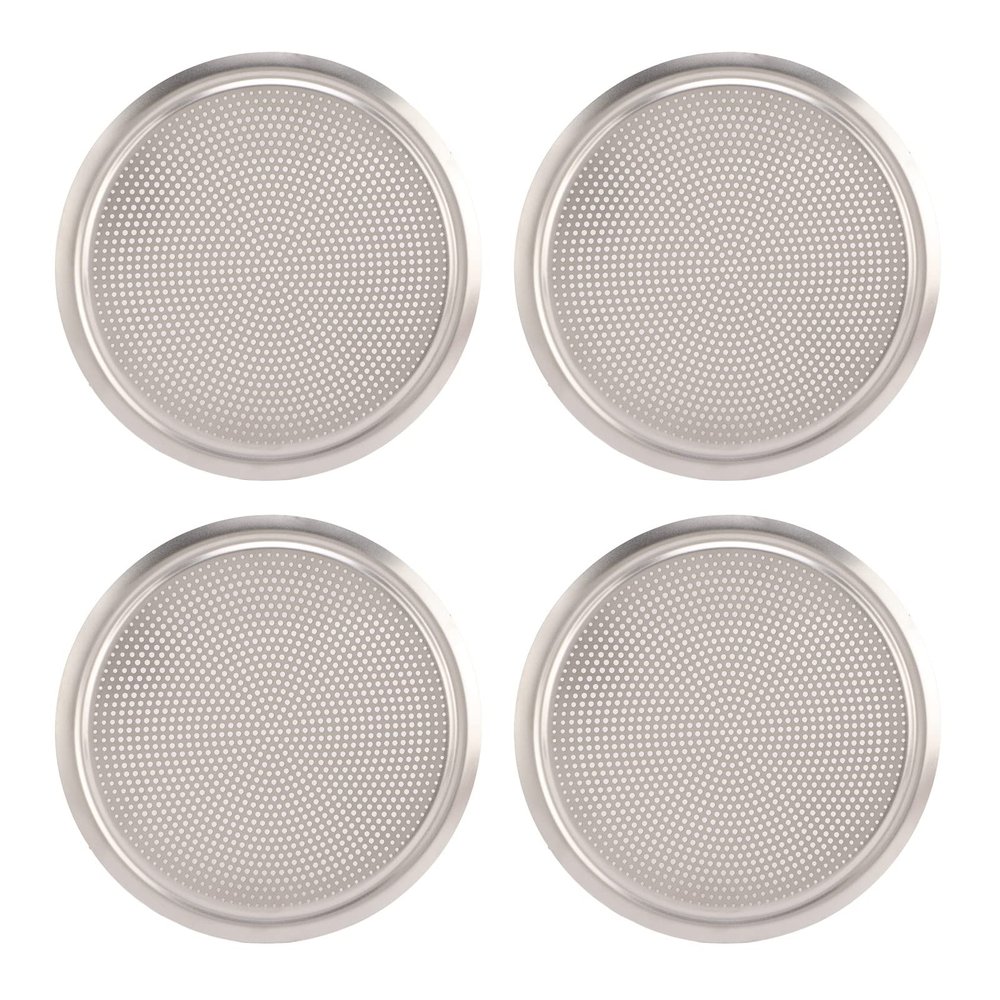 Nutriess 4PCS Speaker Grill Cover Round Replacement for la nd ro ver Discovery Sport L550 2020 Plus Door Speaker Grille Protector Mesh Speaker Grill Guard
