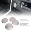 Nutriess 4PCS Speaker Grill Cover Round Replacement for la nd ro ver Discovery Sport L550 2020 Plus Door Speaker Grille Protector Mesh Speaker Grill Guard view 3
