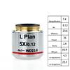 Microscope 5X Microscope Auxiliary Lens for Long Working Distance Flat Field Infinite Infinity Plan Objective Lens for Biological Microscope RMS 20.2mm view 2