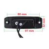 HD 720p Rear View Parking Reversing Camera Compatible with Kia Carens Borrego Forte K3 Cerato Sorento R Compatible with Chrysler 300C Sebring view 3