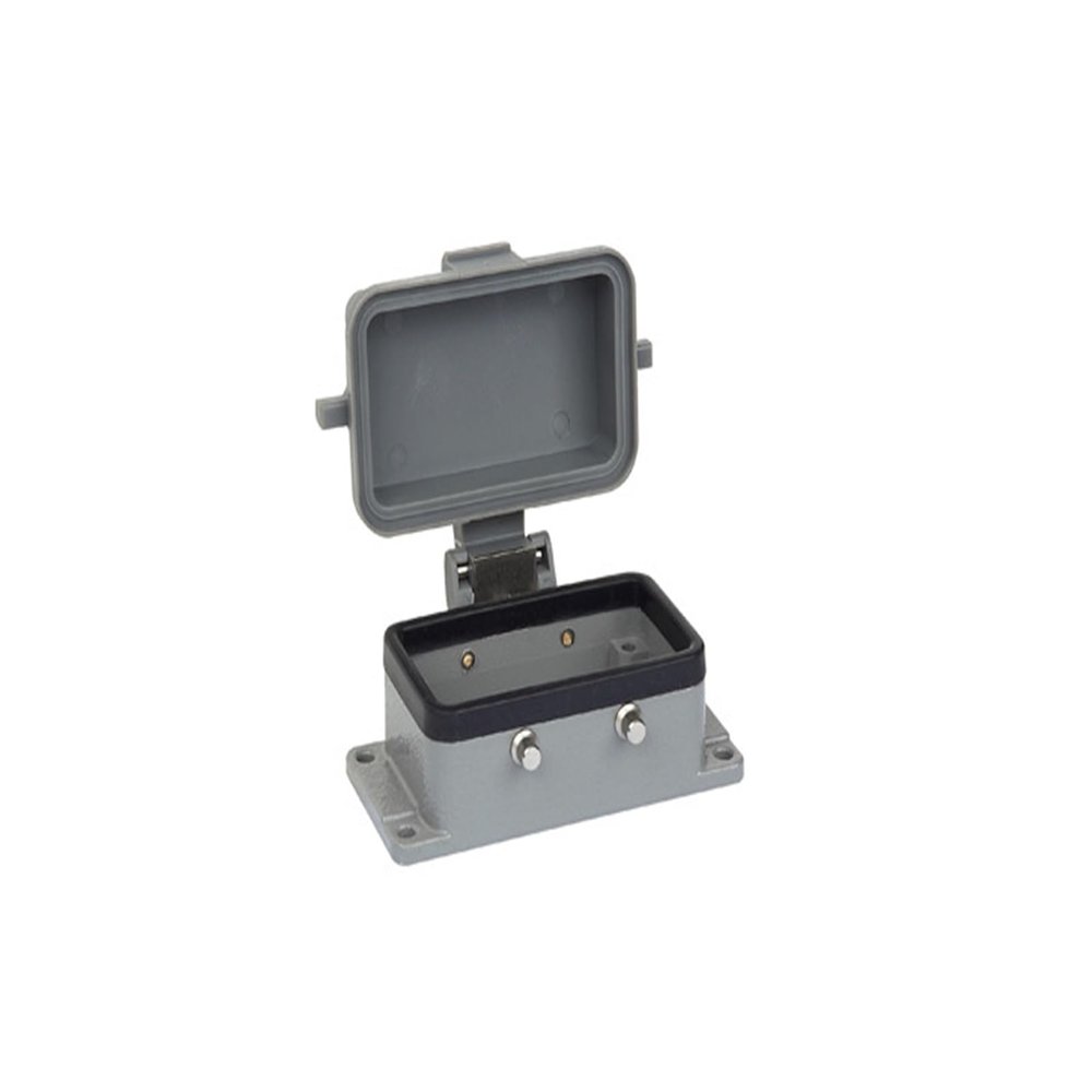 BHUPWZE Industrial Rectangular Heavy Duty Connector HDC HE-010 B 10 Cores 16A Waterproof Aviation Plug