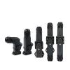 BHUPWZE 1Pcs Heavy Duty Connector HDC-HA 4 (3+1)/ 5(4+1)/6(5+1)/8(7+1) Core Aviation Electrical Cabinet Plug Socket M20 (Plastic Case)(Black) view 1