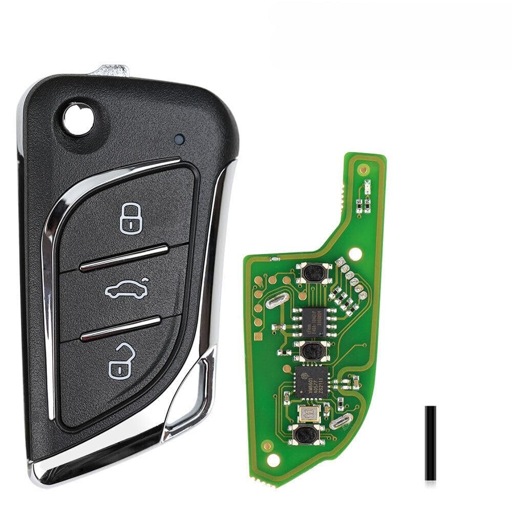 5PcsUniversal Flip Wire Remote Key for Lexus Style 3 Buttons XKLKS0EN HK