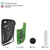 5PcsUniversal Flip Wire Remote Key for Lexus Style 3 Buttons XKLKS0EN HK view 2