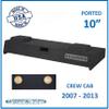 Chevy Silverado Crew-Cab 2007-2013 Dual Sealed and Ported Sub Box Subwoofer Enclosure (PORTED, 10") view 2