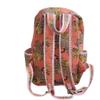 100% Cotton Quilted Backpack, Leopard Print Pattern Travel School Bookbag Women's Backpack with inner Pockets Laptop Bag Traveling Dackpack Lightweight College Bookbag Shoulder Bag view 3