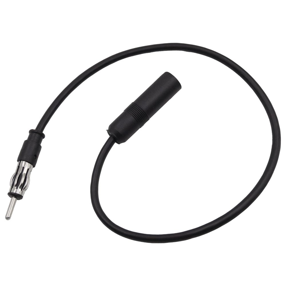SHUKEFER Universal FM AM Car Radio Antenna Cable 47.5CM/18.7Inch DIN Plug Car Antenna Extension Cable for Auto Stereo Vehicle CD DVD AM FM Radio