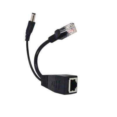 1PCS Passive Power Over Ethernet PoE Splitter Cable Adapter New for DIY Electronics New 2025 for Arrival High for Quality