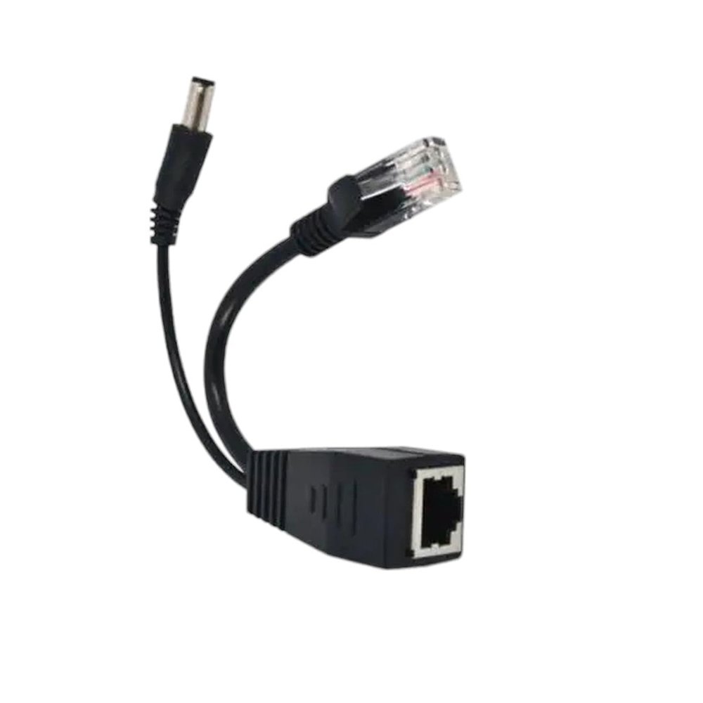 1PCS Passive Power Over Ethernet PoE Splitter Cable Adapter New for DIY Electronics New 2025 for Arrival High for Quality