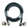 bodateng LIHUA LMR400 Cable N Male to N Type Male P/Lug 4G LTE Cellular Amplifier Signal VHF CB HAM R/F Coax Extension Jumper Pigtail(5M) view 1