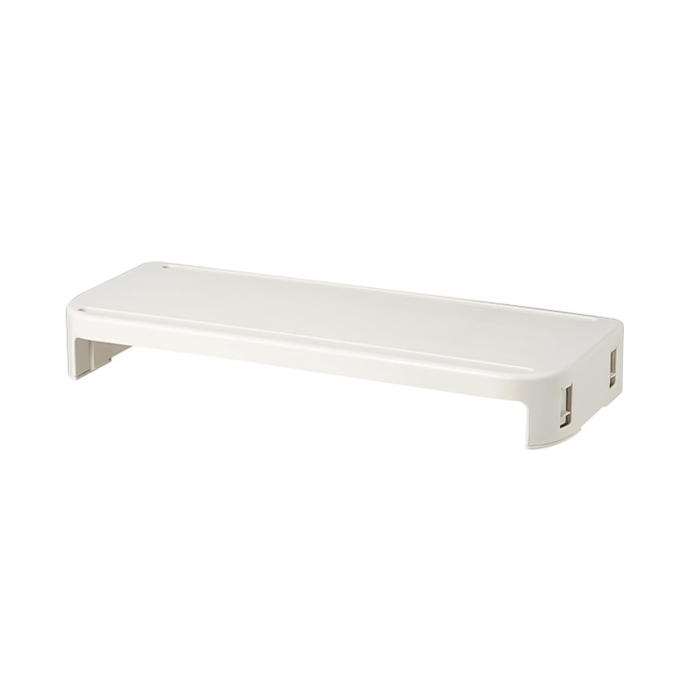 BINGGA Comfortable and Productive Screen Stand for Desk Super Simply Assembly Provides Storage Space for Space