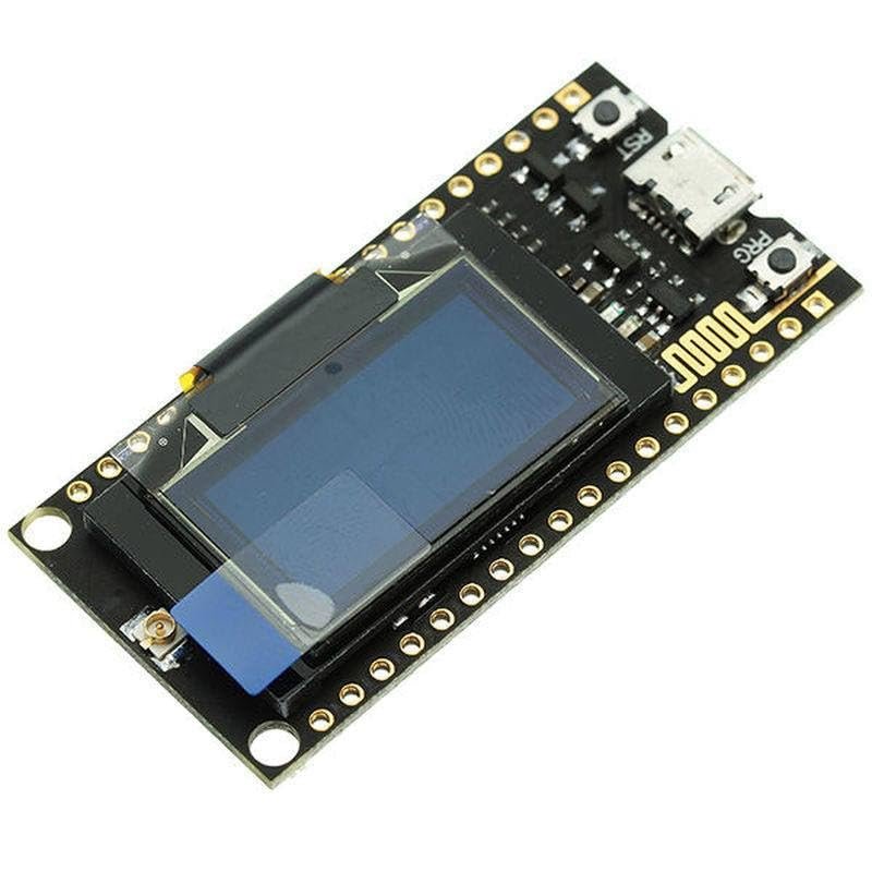 1PC TTGO LORA SX1278 ESP32 0.96OLED 16 Mt Bytes (128 Mt bit) 433Mhz for arduino Integrated Circuits Module Board