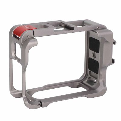 Aluminum Frame Cage for Ace Pro 2, Metal Protective Housing Case with Cold Shoe Mount, Camera Housing Frame Cage