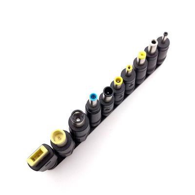 10pcs/Set 5.5x2.1mm Multi-Type Male Jack for DC Plugs for AC Power Adapter Computer Cables Connectors for Notebook Laptop