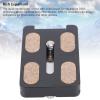 50mm Universal Metal Quick Release Plate with 1/4 Inch Screw, Tripod Mount Plate Fits Standard,Arca Type Universal Tripod Mount Plate for DSLR Mirrorless Camera view 3