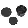 2X Lens with 37mm Mount Camera, Solid Aluminum Alloy Magnification HD Converter Telephoto Converter Lens for 37mm Mount Camera view 2