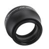 2X Lens with 37mm Mount Camera, Solid Aluminum Alloy Magnification HD Converter Telephoto Converter Lens for 37mm Mount Camera view 3