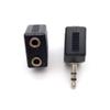 10PCS 3.5MM Couple Computer Headset one Point Two Headphone Splitter one Point Two Audio Converter Head Adapter Dual 3.5 view 2