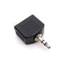 10PCS 3.5MM Couple Computer Headset one Point Two Headphone Splitter one Point Two Audio Converter Head Adapter Dual 3.5 view 4