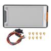2.15 Inch E - Ink Display, Red Black White Three Color E - Paper Module 296x160 Resolution SPI Interface E Paper Display for RasPi HAT + view 1