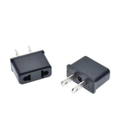 10pcs/lot 2016 Arrival AU/EU to US AC Power Plug Travel Converter Adapter Brazil USA Travel Socket