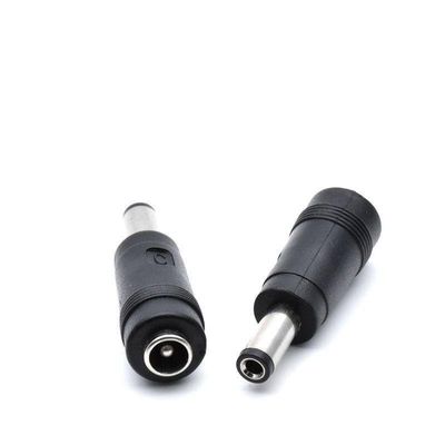 10pcs DC 5.5mm x 2.1mm 5.5/2.1mm Male to 3.5mm x 1.35mm 3.5/1.35mm Female Converter Adapter Connector Jack for CCTV Camera LED