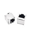 100PCS/LOT Ethernet Jack RJ45 Shielded Network Socket Connector 8P8C 180 Degree 16mm view 4