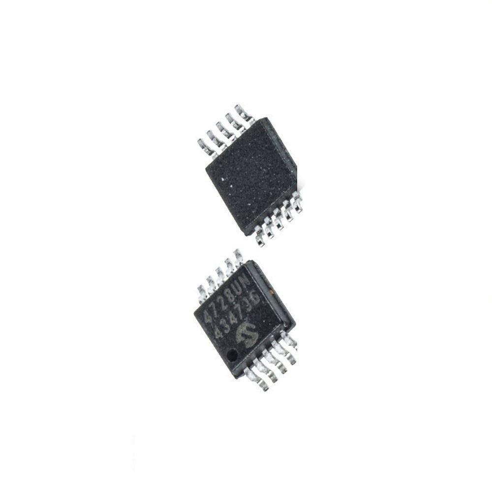 1Pcs MCP4728-E/UN 4728UN MSOP-8 Digital to Analog Converter IC SMD