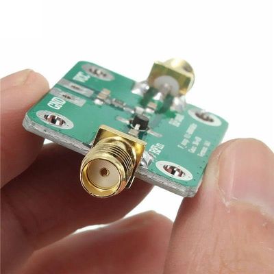 0.1-2000MHz RF wideband gain 30dB Low-Noise LNA Board Modules 25X52mm Colorfu Green + Gold
