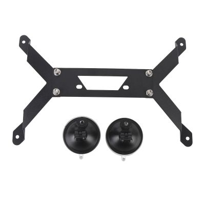 Rectangular Satellite Car, Mini RV Van Boat Roof Mount Kit Flat Base Seamless Strong Adsorption Suction Cup