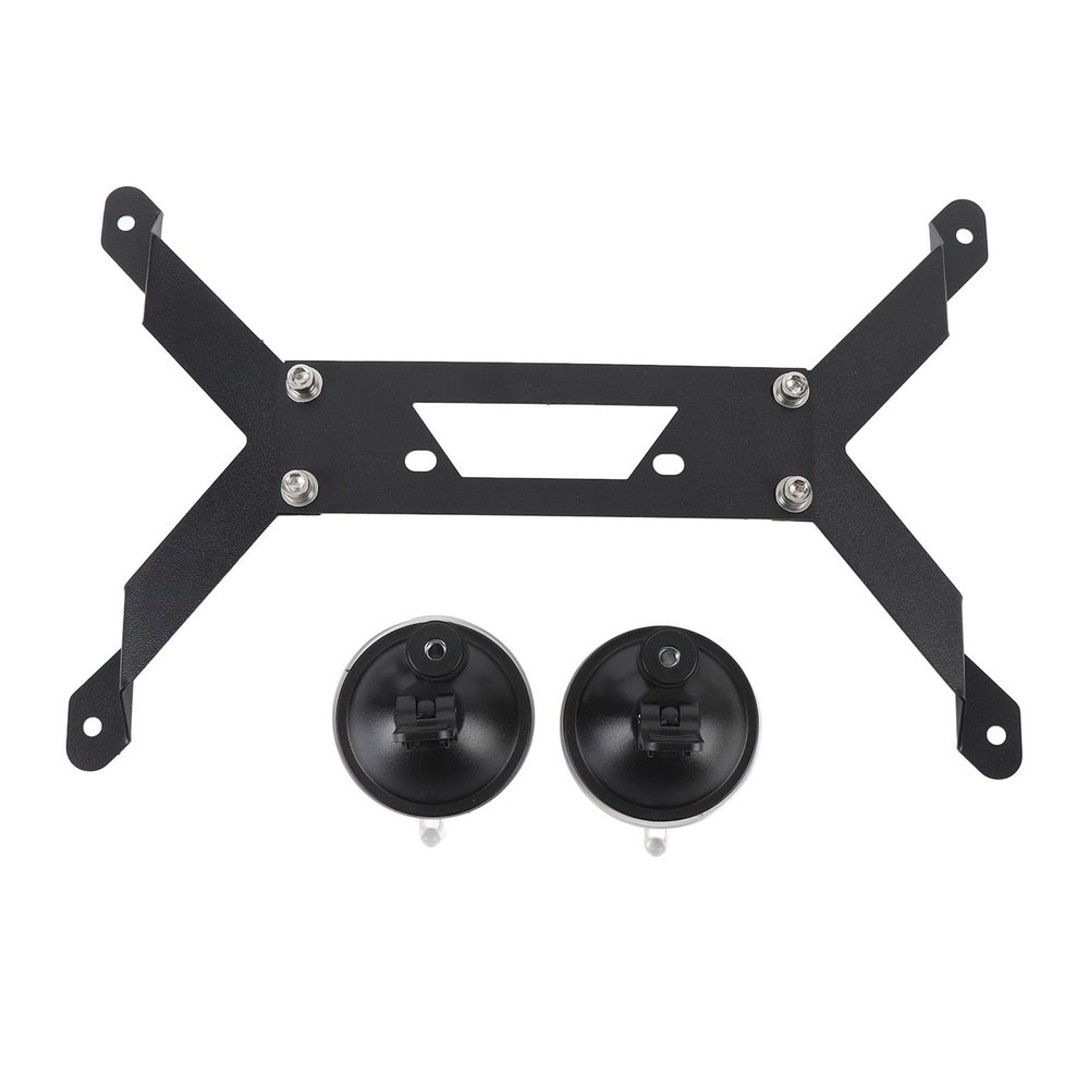 Rectangular Satellite Car, Mini RV Van Boat Roof Mount Kit Flat Base Seamless Strong Adsorption Suction Cup