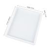 YWBL-WH Beehive Heat Dissipation Silicone Satellite Protective Cover Dish Antennae Protector with Flexible, Easy Installation and Removal for Mini Accessories view 2