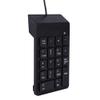 LICAEVEY USB Numeric Keypad,18-Key Mini USB2.0 Number Pad Numpad for Laptop Desktop Computer PC Pro,Black view 4