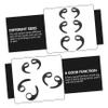 Protective Ear Hooks for Earbuds 10mm Silicone 6pcs Black view 3