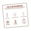 BELLIFFY Vinyl Record Cleaning Brush Soft Bristles for Dust Removal -Static Design for Turntables and Brush Area for Superior Cleaning view 4