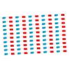 MERRYHAPY 100Pcs Disposable 3D Anaglyph Glasses Set for Movies  Red Blue Cardboard Glasses for Boys and Girls and Adults for Home Use view 1