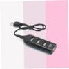 BRIGHTFUFU Port USB Hub Splitter External USB Extender for Laptop Pc Tablet Smart Phone High-Speed Data Transfer view 4