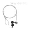 2sets Portable Keyed Laptop Lock Anti-Theft Security Cable Lock for Laptops Digital Devices Durable Locking Cable Compatibility Easy One-Hand Engagement view 2