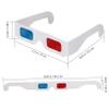 CIYODO 100 Pcs Disposable 3D Red Blue Glasses Cardboard Movie Glasses for Video Viewing Anaglyph Eyewear for Ages view 2