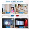 CIYODO 100 Pcs Disposable 3D Red Blue Glasses Cardboard Movie Glasses for Video Viewing Anaglyph Eyewear for Ages view 3