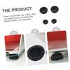 DOITOOL 4pcs Laptop Cooling Pad Riser Silicone Laptop Elevator for Better Heat Dissipation Anti-Skid Soft Material Height Notebook Stand for Comfortable Typing view 3