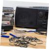 Mikikit 50pcs Cassette Deck Drive Belts Rubber Replacement for Cassette Players Recorders and DVD Drives Restores Smooth Operation and Reduces Noise view 4