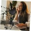 VINTORKY Professional Computer Condenser Mic Gaming Microphone Noise Reduction Black High Sensitivity Mic Kit view 2