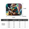 Busy Beaver Print Shock Resistant Laptop Sleeve,Oxford Cloth Protective Sleeve for 13-17 in Notebook Tablet view 4