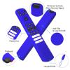 Silicone Remote Controller Case for TCL Smart TV - Shockproof Anti-Drop Cover with Lanyard, Durable and Protective Remote Control Sleeve (Blue) view 2