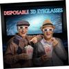 Yardenfun Glasses Paper Anaglyph Glasses 40pcs Red/Enjoy 3D Movies Games More Anytime view 3