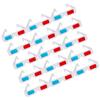 BRIGHTFUFU Glasses Paper 40pcs Anaglyph Glasses for Family Boys and Girls and Friends view 1