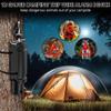 2 Pack Perimeter Trip Alarm-12 Gauge Camping Trip Wire Alarm Device for Outdoor and Property Safety/Bear Deterrent (Black) view 4