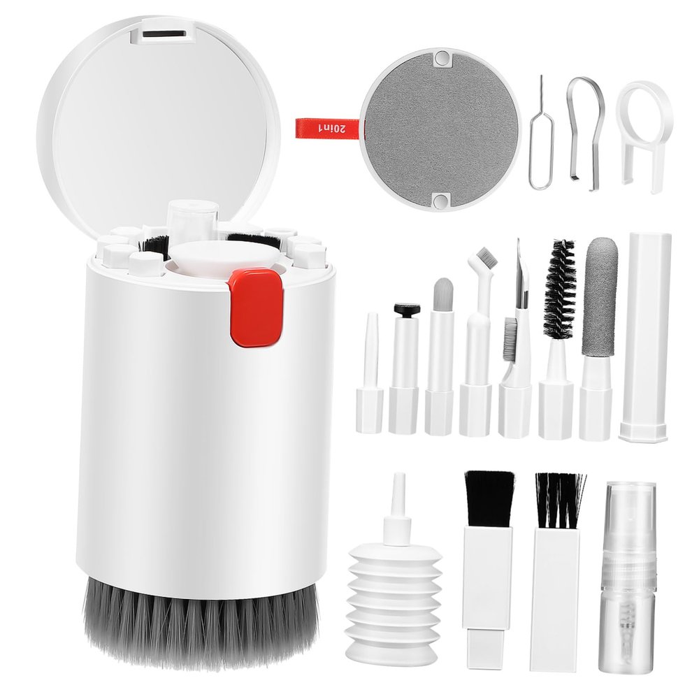 DirectNine Basics Multi-Functional Camera Keyboard Cleaning Kit Electronics for Travel Phone Computer Screen