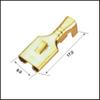 1000PCS Terminals DJ623-E4.8A Wire Connector Female Cable Connector Male Terminal Plugs sockets Seal Copper H62Y2 view 2